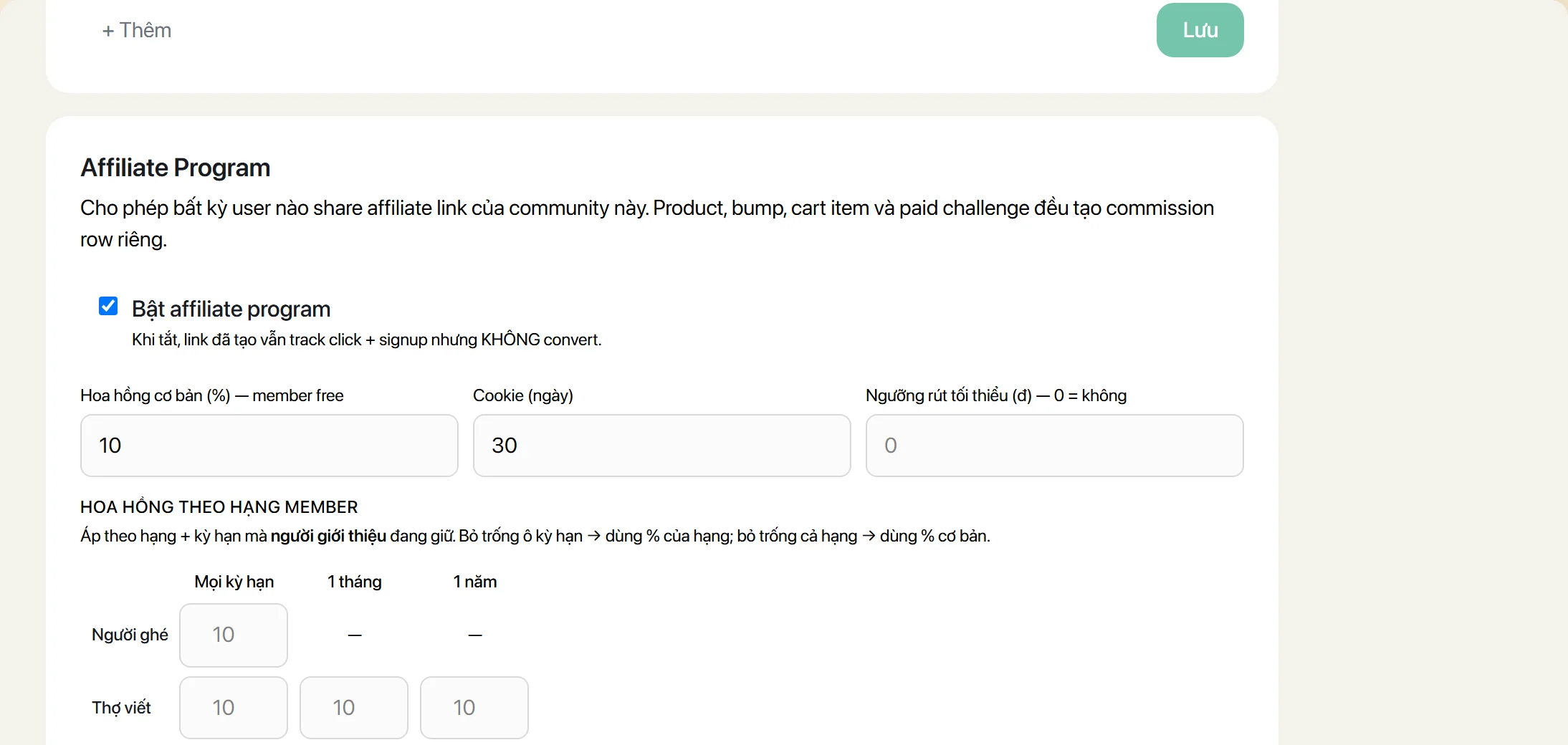 Phần cấu hình kho video Cloudflare R2 với endpoint, bucket, khoá truy cập